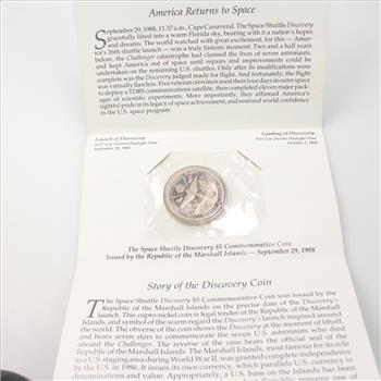 The Space Shuttle Discovery $5 Commemorative Coin