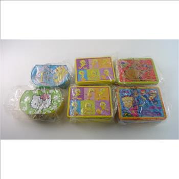 The Tin Box Company Assorted Lunchboxes, 6 Pieces