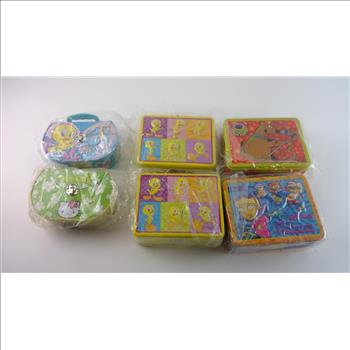 The Tin Box Company Assorted Lunchboxes, 6 Pieces