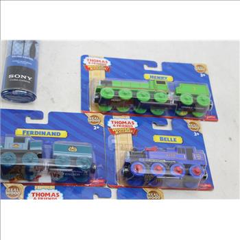 Thomas & Friends Toy Trains & Sony Headphones; 8+ Pieces