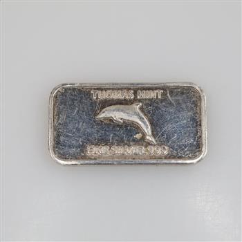 Thomas Mint Fine Silver Bar 1g
