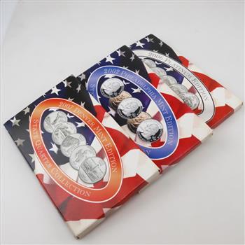 Three Statehood Quarter Mint Edition Collection Set