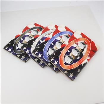 Three Statehood Quarter Mint Edition Collection Sets With COA