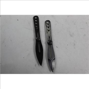 Throwing Knives And Folding Knives: Smith & Wesson, Sheffield, Duck: 5+ Pieces