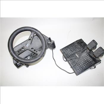 Thrustmaster Formula T2 Retro PC Gaming Steering Wheel & Foot Pedals