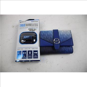 Ti-84 Plus Silver Edition, True Wireless Bluetooth Earbuds & Michael Kors Wallet 3 Pieces