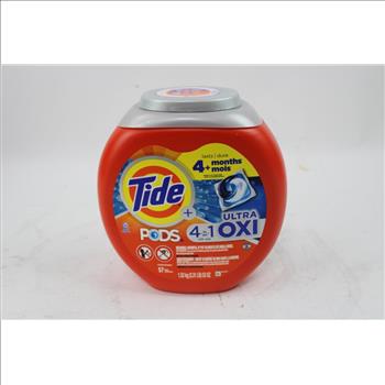 Tide Pods 3 Bottles, 25, 57 Pcs White, Protect Colors, 4 In 1