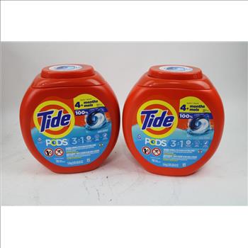 Tide Pods, 3 Bottles, 76,32 Pcs