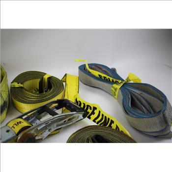 Tie Down Straps Bulk Lot, 5 Pieces