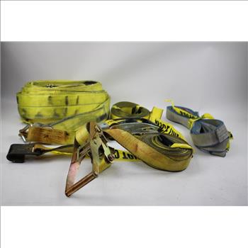 Tie Down Straps Bulk Lot, 5 Pieces