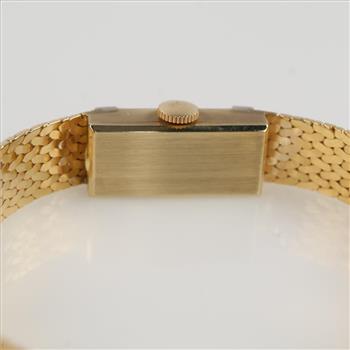 Tiffany & Co. 14kt Gold Diamond Dress Watch-Evaluated By Our Certified Gemologist-AGS/GIA