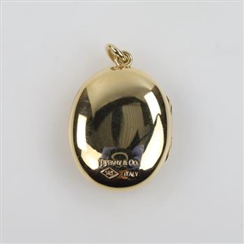 Tiffany & Co 14kt Gold Vintage Locket