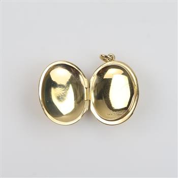 Tiffany & Co 14kt Gold Vintage Locket
