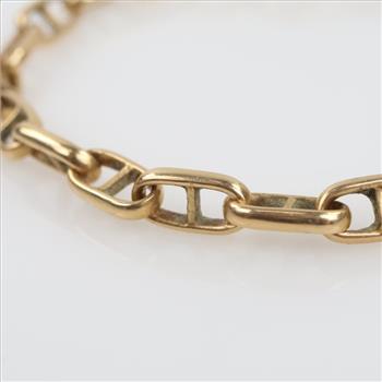 Tiffany & Co 14kt Gold Watch Chain -Evaluated By Our Certified Gemologist - AGS / GIA