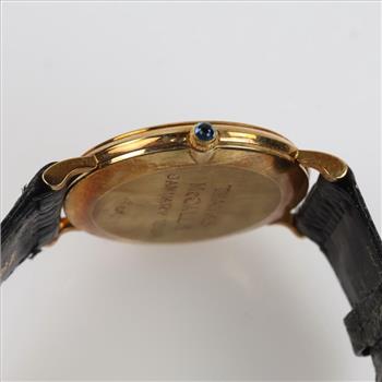Tiffany & Co. Dress Waldan Creation 14kt Gold Watch-Evaluated By Our Certified Gemologist-AGS/GIA