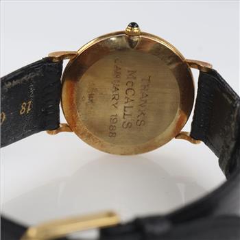 Tiffany & Co. Dress Waldan Creation 14kt Gold Watch-Evaluated By Our Certified Gemologist-AGS/GIA