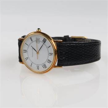 Tiffany & Co. Dress Waldan Creation 14kt Gold Watch-Evaluated By Our Certified Gemologist-AGS/GIA