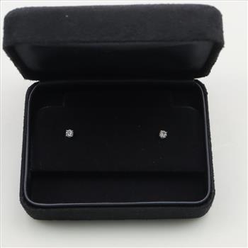 Tiffany & Co. Platinum Diamond Earrings