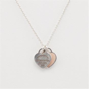 Tiffany & Co. Return To Tiffany Heart Pendant Silver Necklace