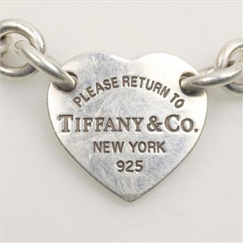 Tiffany & Co. Return To Tiffany Sterling Silver Heart Tag Bracelet