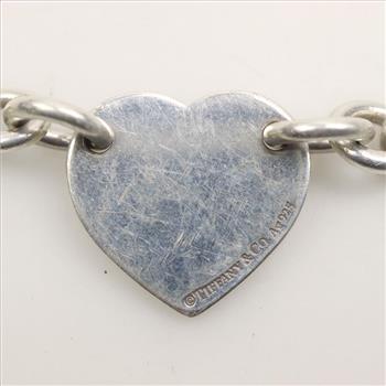 Tiffany & Co. Return To Tiffany Sterling Silver Heart Tag Bracelet