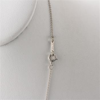 Tiffany & Co. Silver Bean Necklace