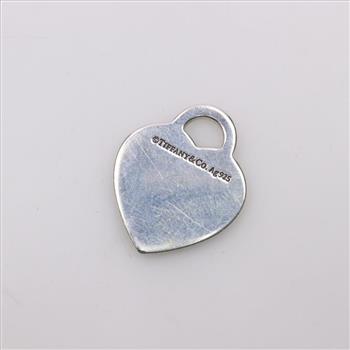 Tiffany & Co Silver Heart Tag Pendant