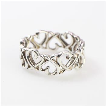 paloma picasso loving heart band ring 