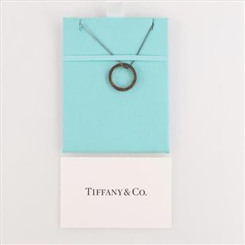 Tiffany & Co. Sterling Silver 1837 Collection Necklace