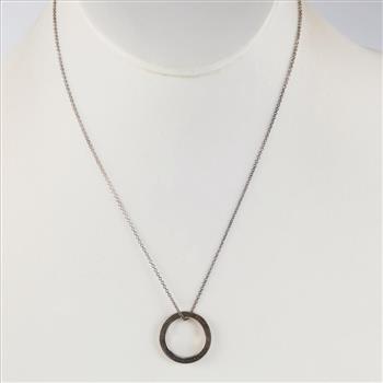 Tiffany & Co. Sterling Silver 1837 Collection Necklace