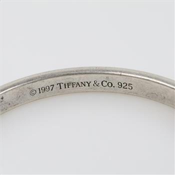 Vintage Tiffany & Co Sterling Silver Bangle Bracelet