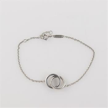 Tiffany & Co. Sterling Silver Interlocking Circles Bracelet