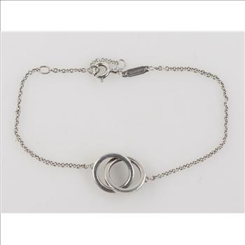 Tiffany & Co. Sterling Silver Interlocking Circles Bracelet