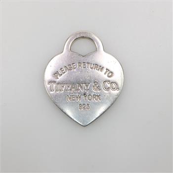 Tiffany & Co. Sterling Silver Return To Tiffany Heart Pendant