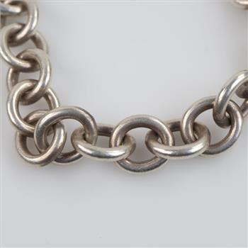 Tiffany & Co. Sterling Silver Return To Tiffany Heart Tag Bracelet