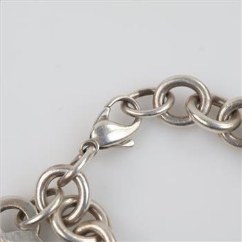 Tiffany & Co. Sterling Silver Return To Tiffany Heart Tag Bracelet