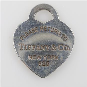 Tiffany & Co. Sterling Silver Return To Tiffany Heart Tag Pendant