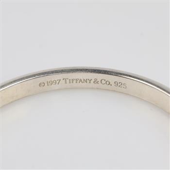 Tiffany & Co. Sterling Silver Vintage 1837 Bangle Bracelet