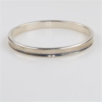 Tiffany & Co. Sterling Silver Vintage 1837 Bangle Bracelet