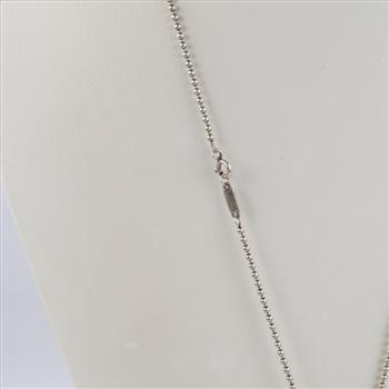 Tiffany & Co. Tiffany 1837 Makers I.D. Tag Pendant In Sterling Silver
