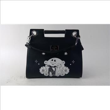 Tim Burton's The Nightmare Before Christmas Handbag, Black/White
