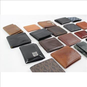 Timberland, Levi's, Michael Kors, And More Wallets, 19 Pieces