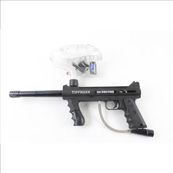 Tippman Paintball Gun With Hopper