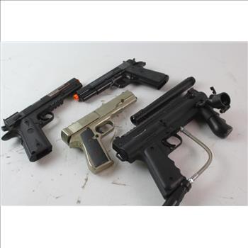Tippmann 98 Custom Paintball Gun And Airsoft Guns And More, 9 Pieces
