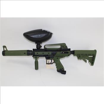 Tippmann Cronus Paintball Marker Gun With Paintball Attachment