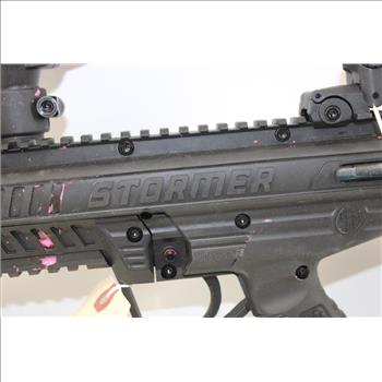 Tippmann Paintball Marker With Empire Canister And Extra Stock