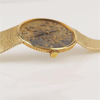 Tissot Coin Model 14kt Gold Watch - Evaluated By Our Certified Gemologist-AGS/GIA