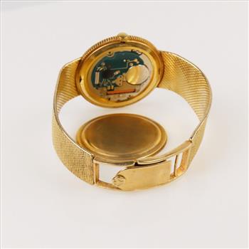 Tissot Coin Model 14kt Gold Watch - Evaluated By Our Certified Gemologist-AGS/GIA