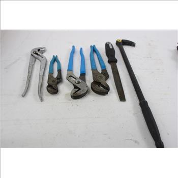 Titan Indexable Pry Bar, Kobalt Flathead Screwdriver, Wire Cutters, Topeak Allen Wrench Tool And More, 3+ Pieces