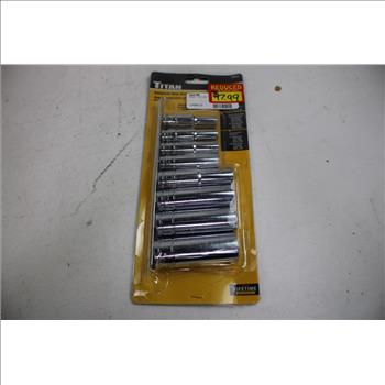 Titan, Power Torque Socket Sets, 3 Pieces